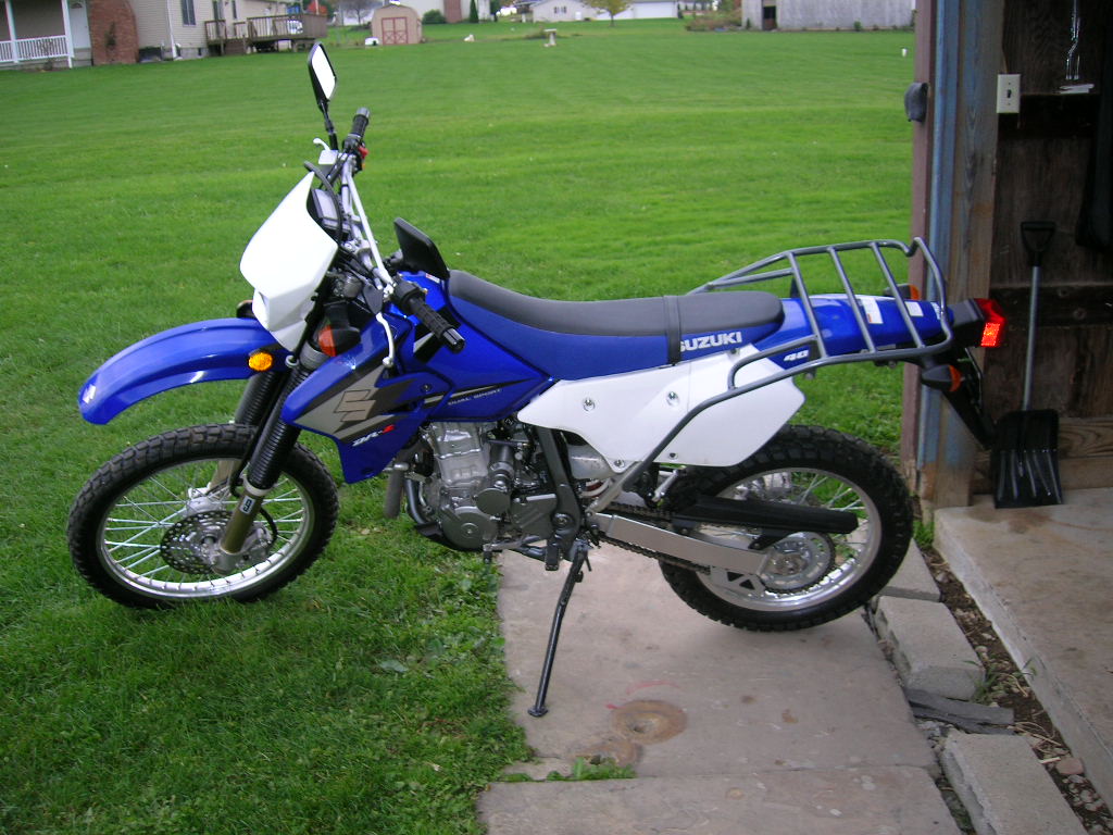 DRZ400S Rear Rack – CycleRacks