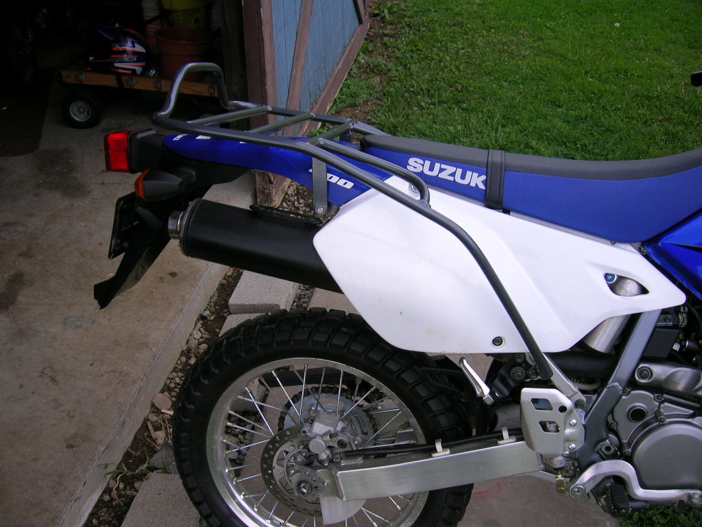DRZ400S Rear Rack – CycleRacks